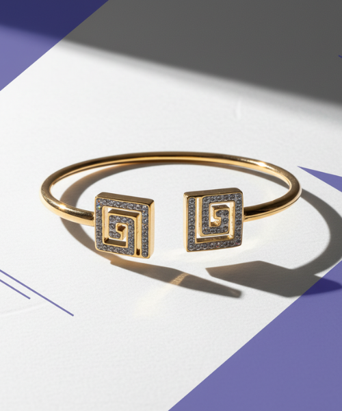 Greek  Cuff Bracelet