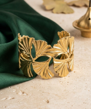 Leaf Motif Bracelet
