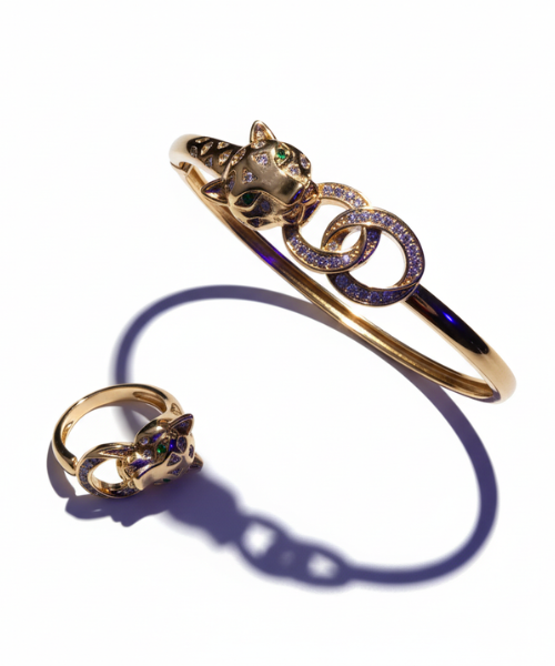 Panther Motif Bracelet