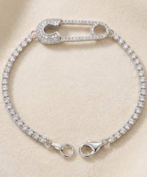 Safety Pin Bracelet