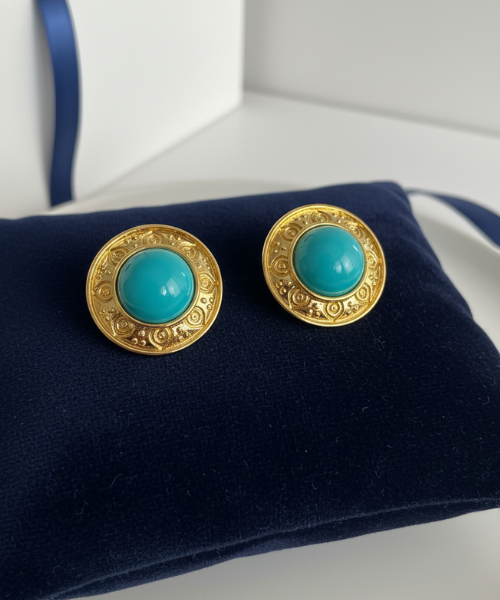 Victorian Button Earrings