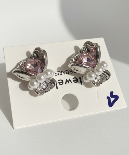Silver Tulip Studs