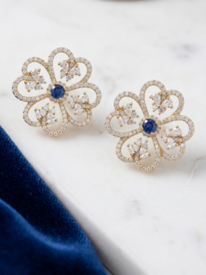 Blue Sapphire earring