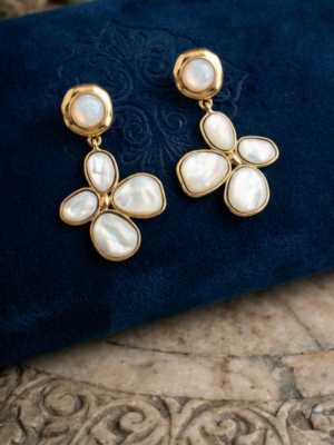 Flower Drop Earrings